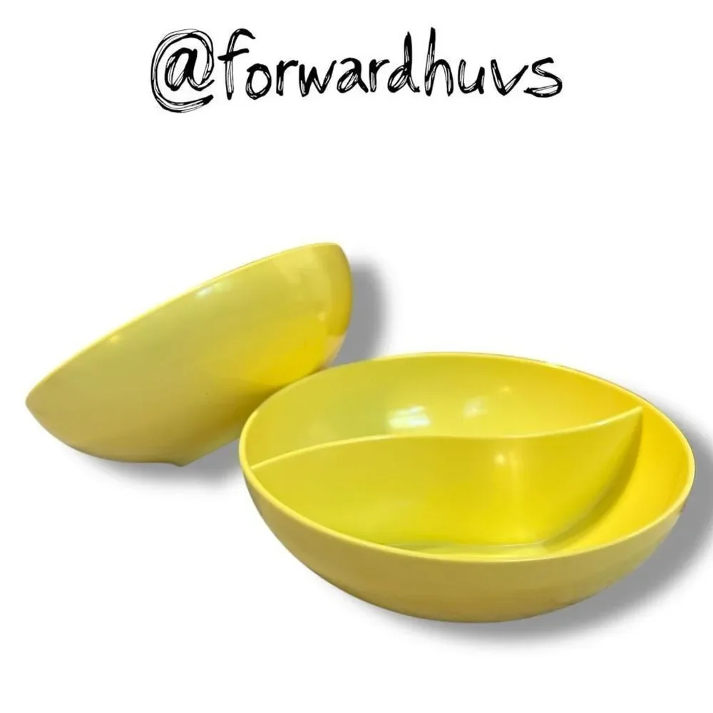 Stetson Melmac Dinnerware Chicago, ILL Yellow Bowl Set